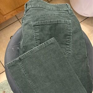 LOFT Olive Straight Jeans